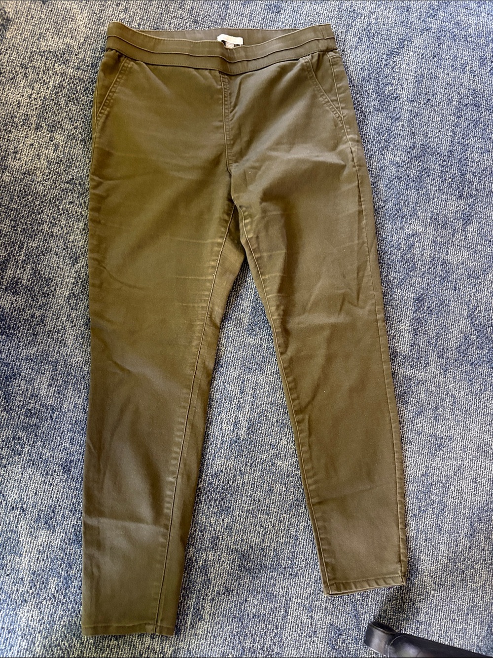 New York & Company Olive Stretch Chinos for Men